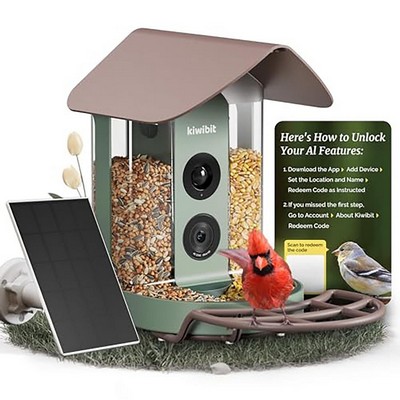 Kiwibit Beako™ Smart Bird Feeder with Camera and Lifetime AI