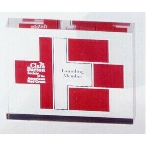 Rectangular Acrylic Paperweight (5"x6"x3/4")